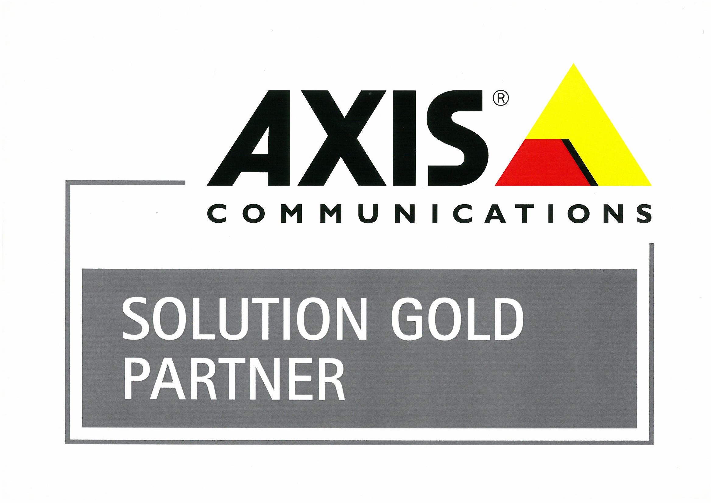 Certification Axis Solution Gold Partner